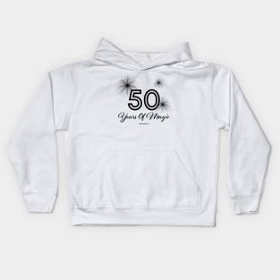 50 Years of Magic - Dark Kids Hoodie